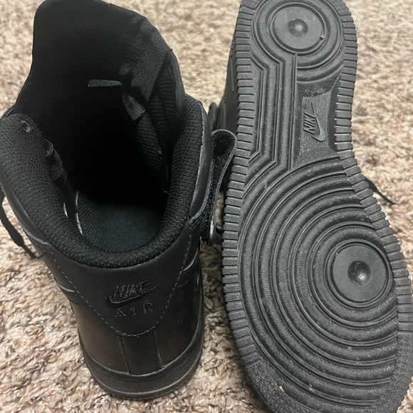 all black air force 1 kids